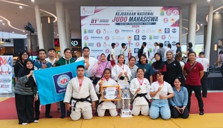 Mahasiswa UBSI Kampus Karawang Tunjukkan Prestasi di Kejurnas Judo 2026